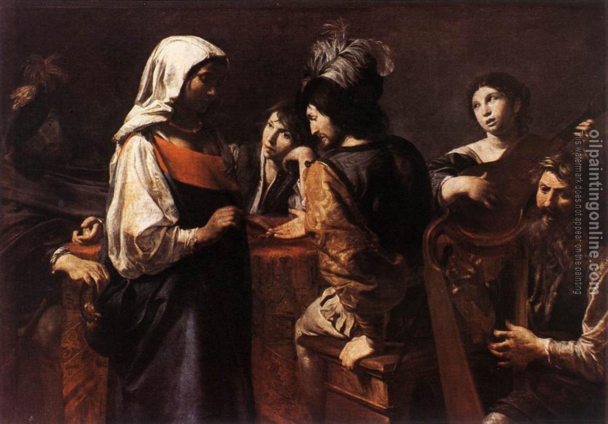 Valentin, Jean de Boulogne - The Fortune Teller